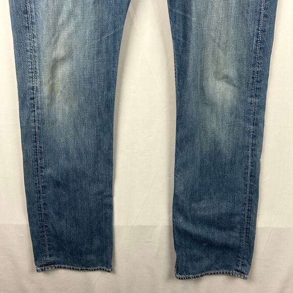 Polo Ralph Lauren 867 Classic Fit Striaght Leg Blue Denim Jeans Men's Size 38x36 - Picture 3 of 11